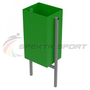 Купить Урна для мусора прямоугольная 370х250х650 мм в Красноярске 