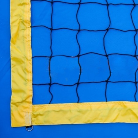 Купить Сетка для пляжного волейбола, обшитая с 4-х сторон, Д 2,2 мм в Красноярске 