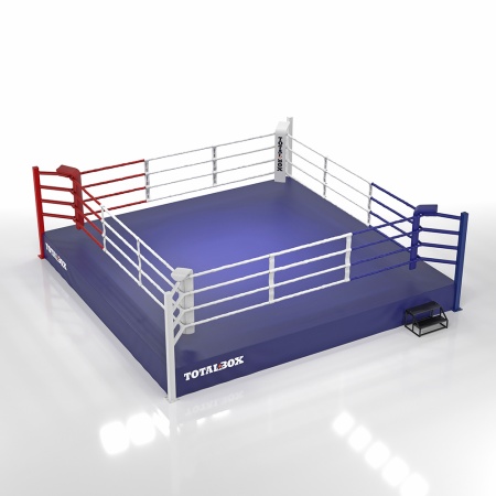 Купить Ринг боксерский Totalbox на помосте 0,5 м, 5х5м, 4х4м в Красноярске 