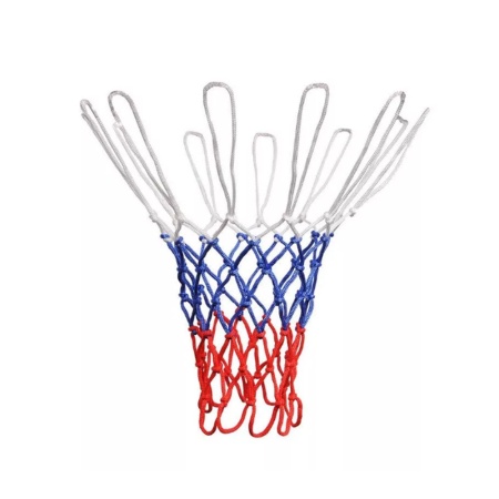 Купить Сетка баскетбольная, Д 3,5 мм, «Триколор», цветная в Красноярске 