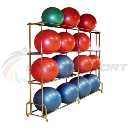Купить Стеллаж для гимнастических мячей 16 шт в Красноярске 
