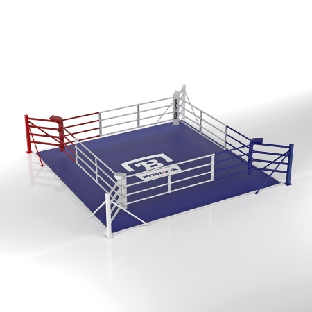Купить Ринг боксерский напольный Totalbox на упорах 6х6м в Красноярске 