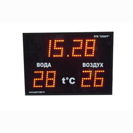 Купить Часы-термометр СТ1.16-2t для бассейна в Красноярске 