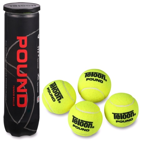 Купить Мяч для большого тенниса Teloon 828Т Р4  (4 шт) в Красноярске 